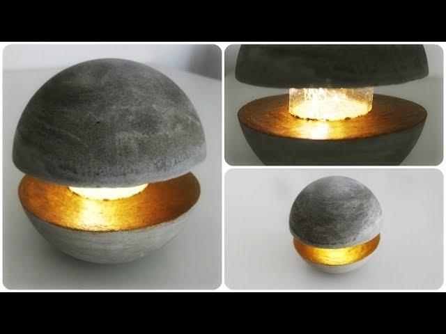 Betonlampe * DIY * Concrete Lamp [eng sub]