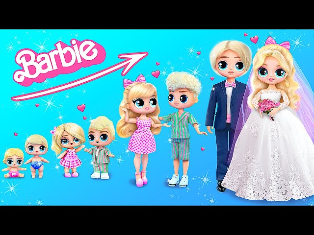 Barbie LOL Growing Up! 34 DIYs for Dolls