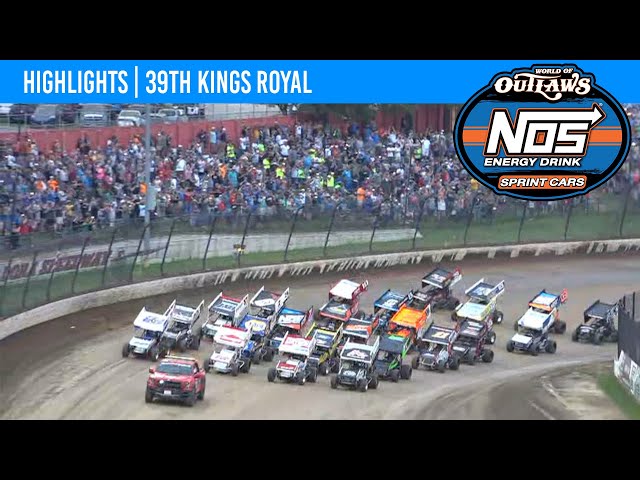 World of Outlaws NOS Energy Drink Sprint Cars Eldora Speedway July 16, 2022 | HIGHLIGHTS