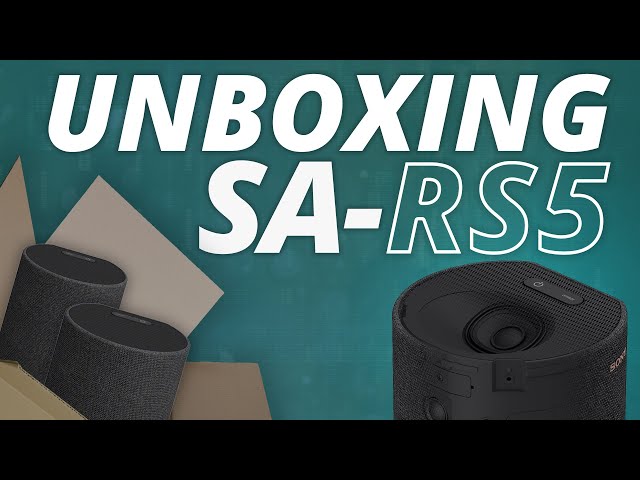 NEW Sony RS5, HT-A5000, SW3 Unboxing + 1st Look!