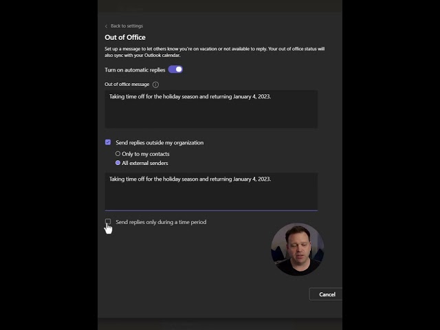 📅 How to set Out of Office in Microsoft Teams #microsoftteams #tutorial