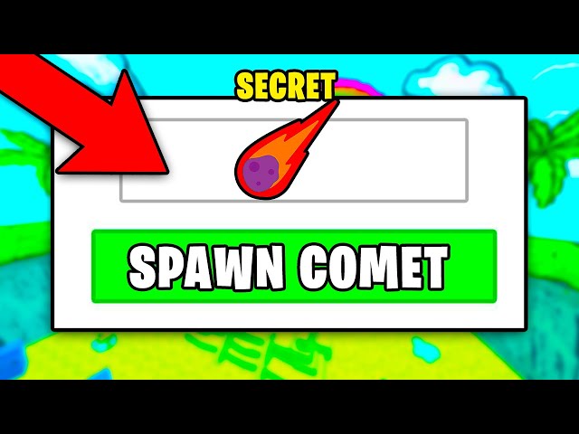 *TOP SECRET* How To SPAWN COMET in Pet Simulator X! (Roblox)