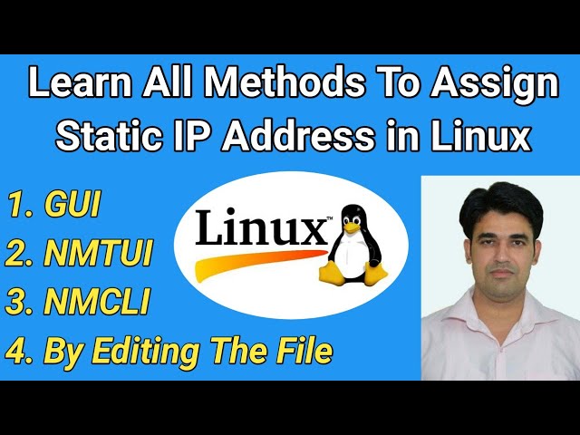 Learn All Methods To Assign The Static IP Address in Linux | NMCLI, NMTUI, GUI || Nehra Classes