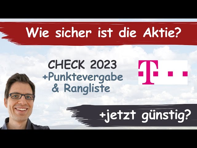 Deutsche Telekom Aktienanalyse – Update 2023: Wie sicher ist die Aktie? (+günstig bewertet?)