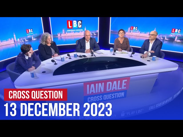 Iain Dale hosts Cross Question 13/12 | Watch Again