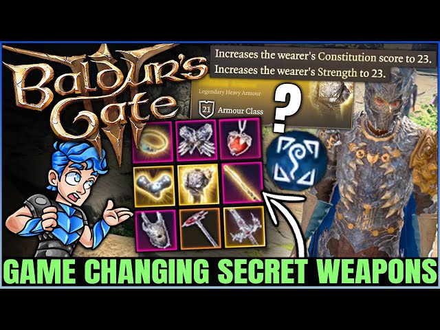 Baldur's Gate 3 - Most Players Will NEVER Get this Legendary Weapon & Armor - House of Hope Guide!