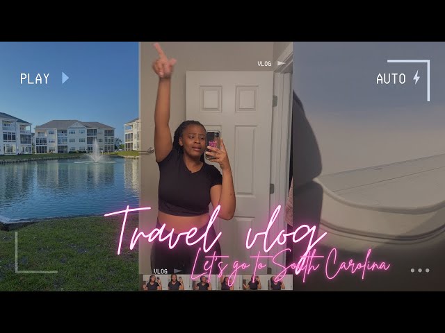 LETS GO TO SOUTH CAROLINA|WORK + VACATION| South African YouTuber living abroad !