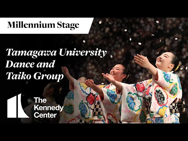 Tamagawa University Dance and Taiko Group - Millennium Stage (April 12, 2024)