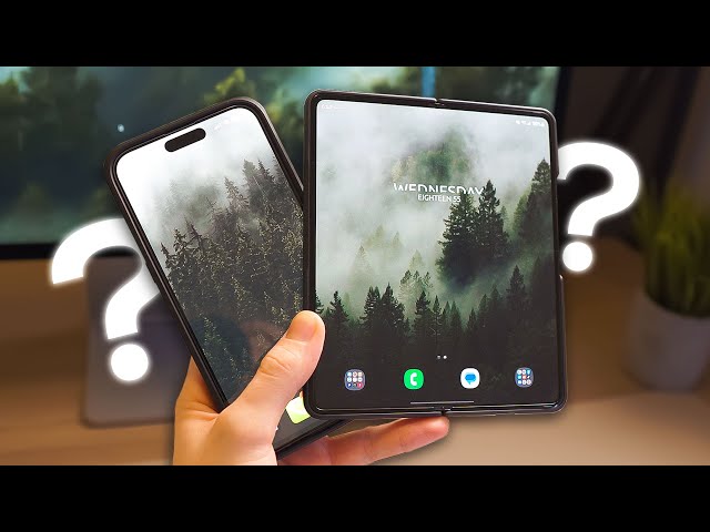 CHOOSE WISELY! iPhone 14 Pro Max Vs. Galaxy Z Fold 4 HONEST Review!