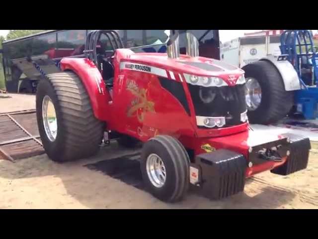 Rabbit G'n Wild 3500kg Super Stock - 4th. DM Tractor Pulling - Korskro