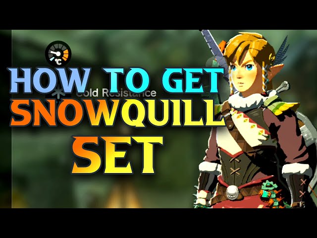 How To Get Snowquill Clothes Location - Zelda Tears Of The Kingdom Cold Resistance Armour Set