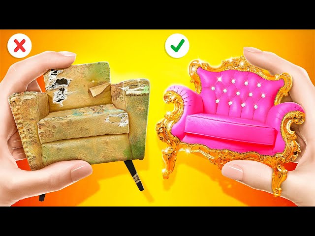 AWESOME ROOM MAKEOVER || Best Decorating Room Ideas and Crafts by 123 GO! SERIES