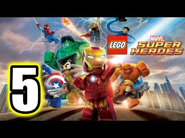 LEGO Marvel Super Heroes Walkthrough PART 5 [PS3] Lets Play Gameplay TRUE-HD QUALITY