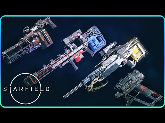Starfield - 55 Weapons Showcase