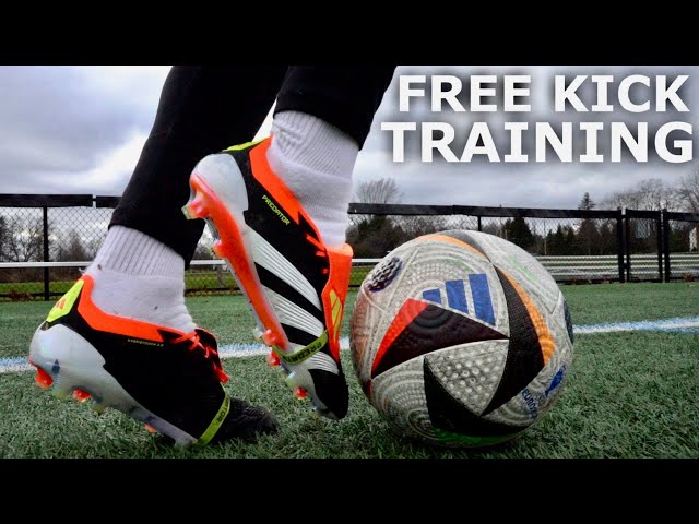 Training & Free Kicks in Adidas Predator 24 Elite