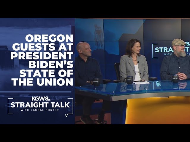 Oregon guests at President Biden's State of the Union address talk takeaways