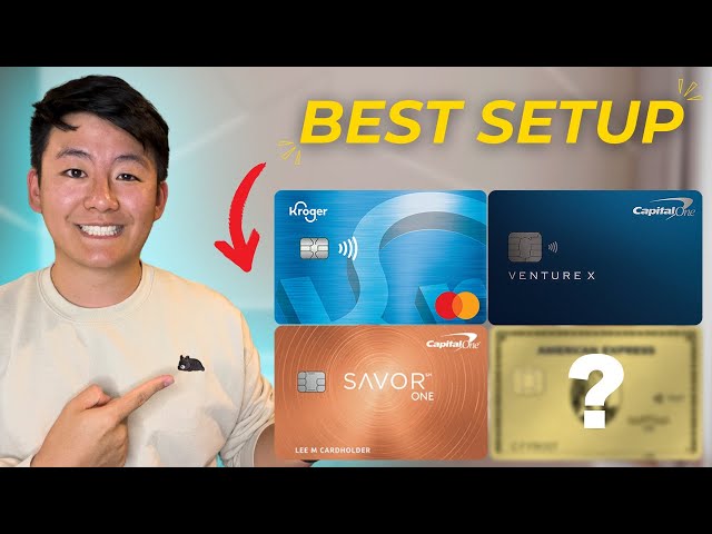 The SIMPLEST 3.5 Credit Cards You Need In 2024