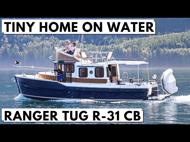 $400,000+ Ranger Tug R-31 CB Pocket Motor Yacht Tour Perfect Cruising Trawler for the Great Loop