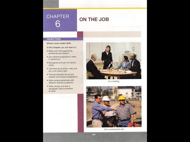 Chapter 6 - On The Job