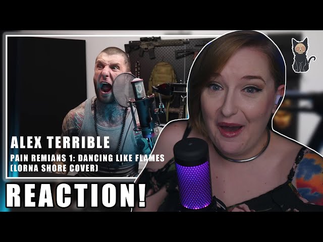 ALEX TERRIBLE - Pain Remains I: Dancing Like Flames (Lorna Shore Cover) REACTION | WOW!!! 🤯