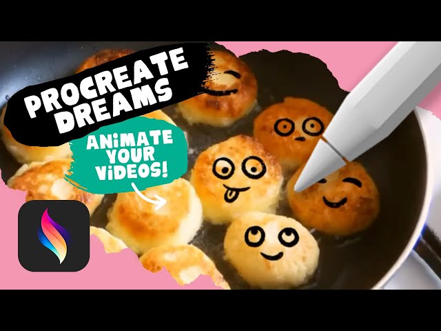 Funny Animations in PROCREATE DREAMS - EASY Step by Step Tutorial