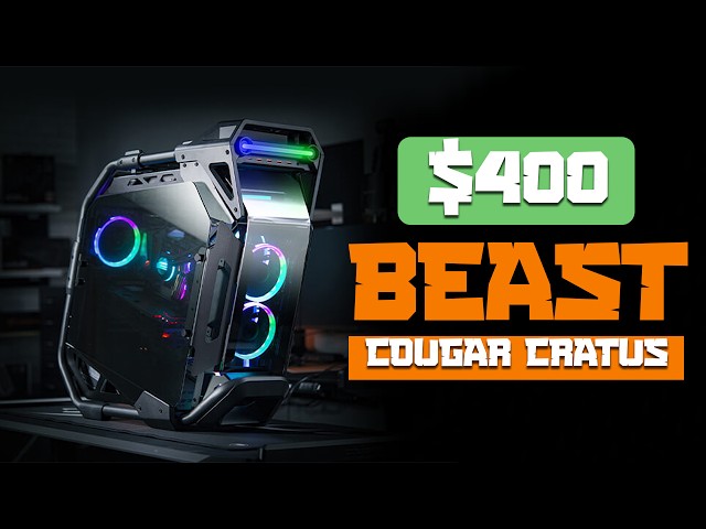 Cougar Cratus pc case FINALLY worth it? | Review & Unboxing 2024