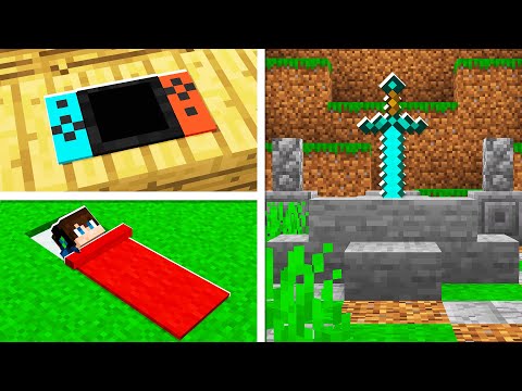 5 Building HACKS You Didn't Know in Minecraft! (NO MODS!)