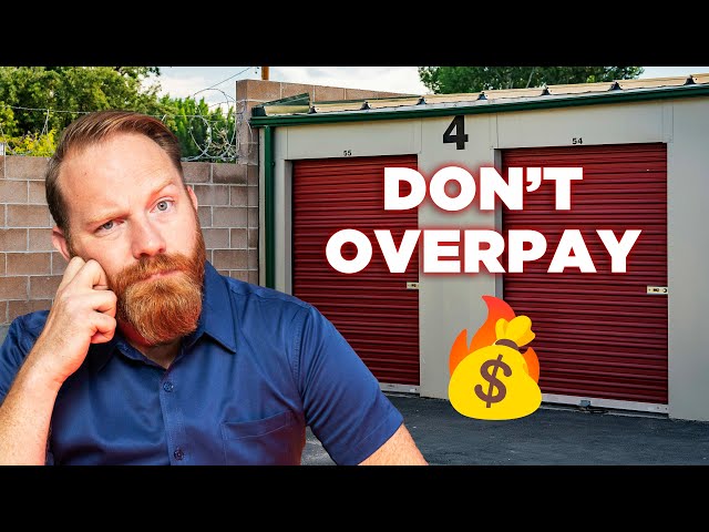 How to Value a Self Storage Facility - Don't Overpay!