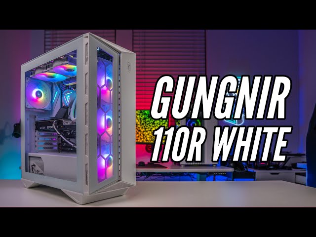 The Perfect All-White Case? | MSI GUNGNIR 110R White Edition