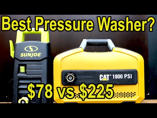 Best Pressure Washer (ELECTRIC)? Ryobi vs Karcher, Stanley, Sun Joe, WEN, CAT & WORX
