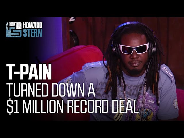 T-Pain Turned Down a $1 Million Record Deal (2008)