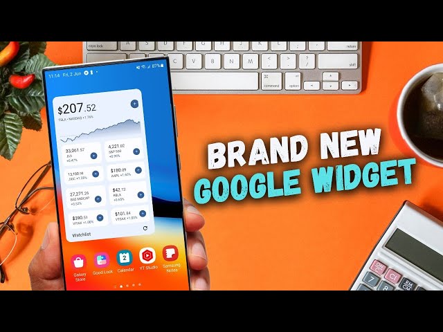 Brand New Google widget is here !