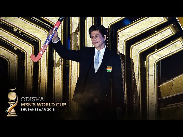 Shah Rukh Khan at the Official Opening Ceremony of Odisha Men's Hockey World Cup Bhubaneswar 2018!