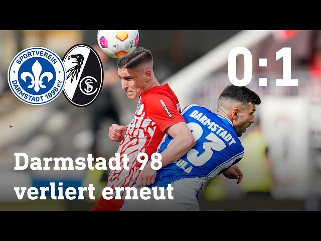 Highlights: SV Darmstadt 98 – SC Freiburg (0:1) | 1. Bundesliga 29. Spieltag | hessenschau