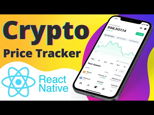 Let's build a CRYPTO Price Tracker with React Native (step by step tutorial)🔴