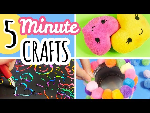 5 Minute Crafts To Do When You Are Bored