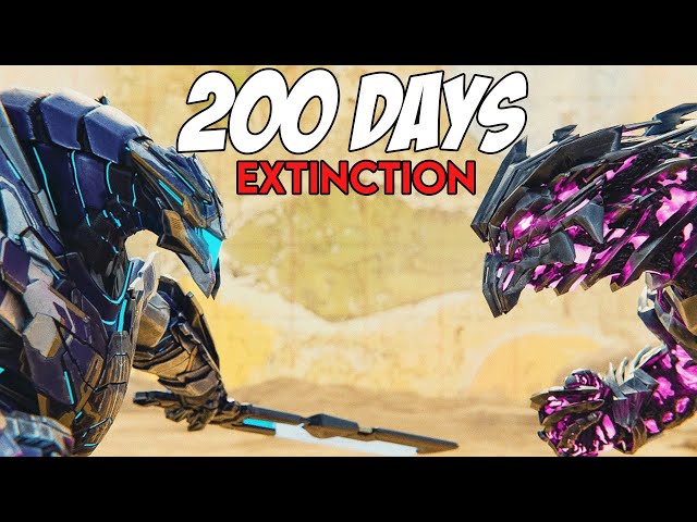I Spent 200 Days In Ark Extinction... Here's What Happened