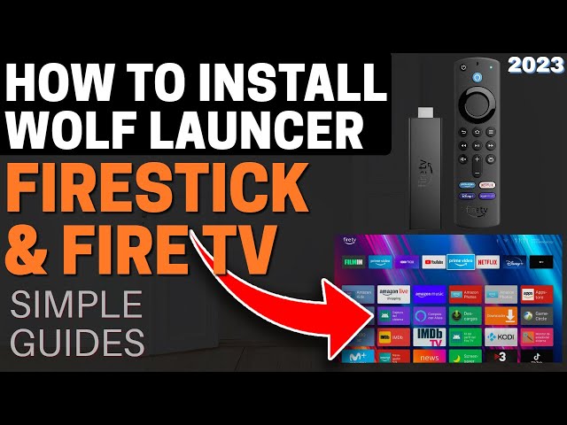 HOW to INSTALL WOLF LAUNCHER on FIRESTICK or FIRE TV GUIDE! 2023!