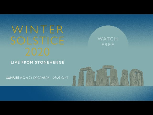 Sunrise | Winter Solstice 2020 LIVE from Stonehenge