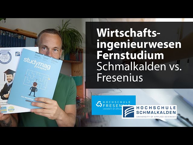 Fernstudium Wirtschaftsingenieurwesen: HS Fresenius vs. HS Schmalkalden – Bachelor of Engineering