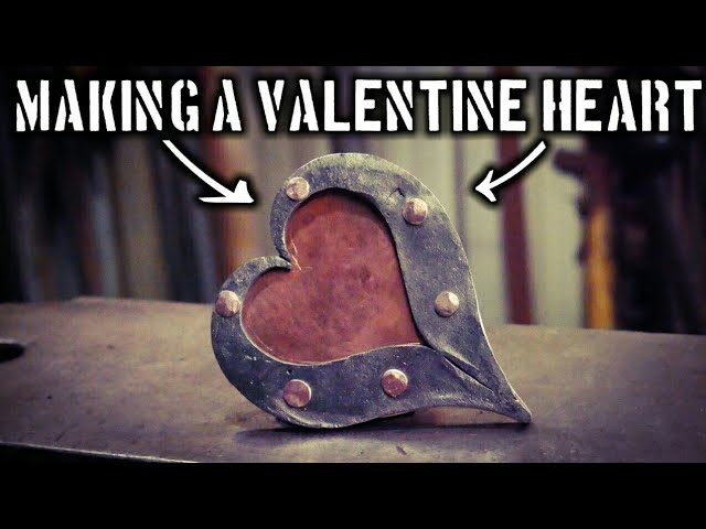 Making a Decorative Steel Heart with Copper Accents