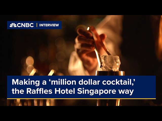 How to make a ‘Million Dollar Cocktail’ - the Raffles Hotel Singapore way
