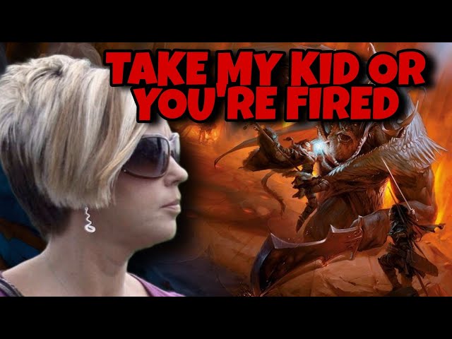 Karen Fails To Force Her Son Into D&D Game || D&D Story