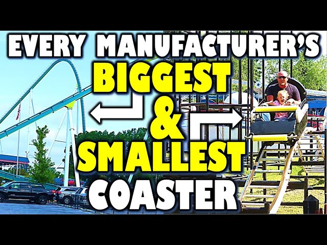 Every Manufacturer's BIGGEST & smallest Coaster (Part 1)
