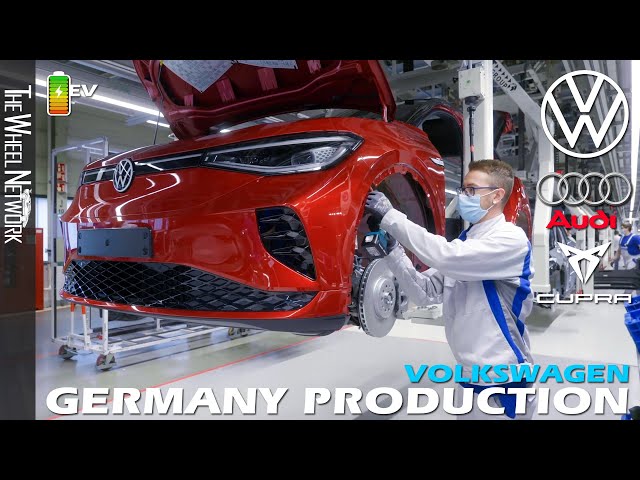 Volkswagen EV Production in Germany (VW ID.3, ID.4 and ID.5; Audi Q4 e-tron; Cupra Born)
