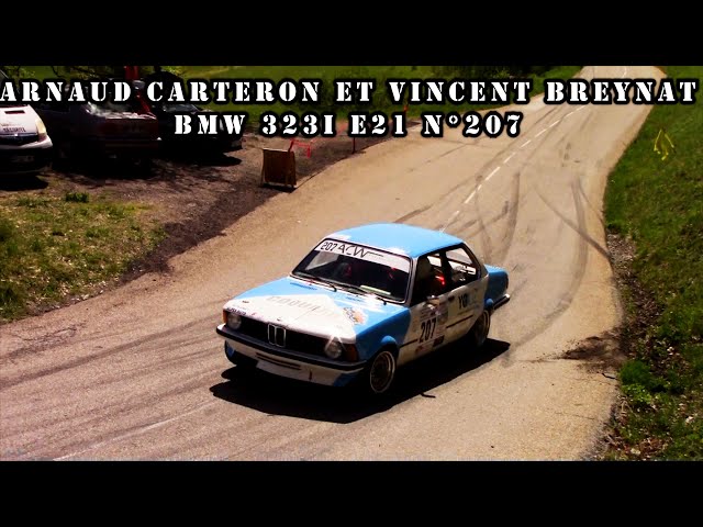 Rallye du Balcon Est du Vercors 2024 - BMW 323I E21 N°207 - Arnaud CARTERON et Vincent BREYNAT