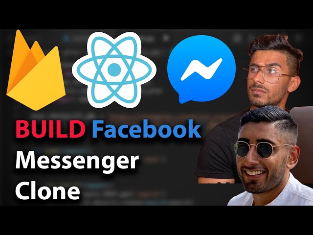 🔴Full Stack React and Firebase Tutorial - Build a Facebook Messenger Clone