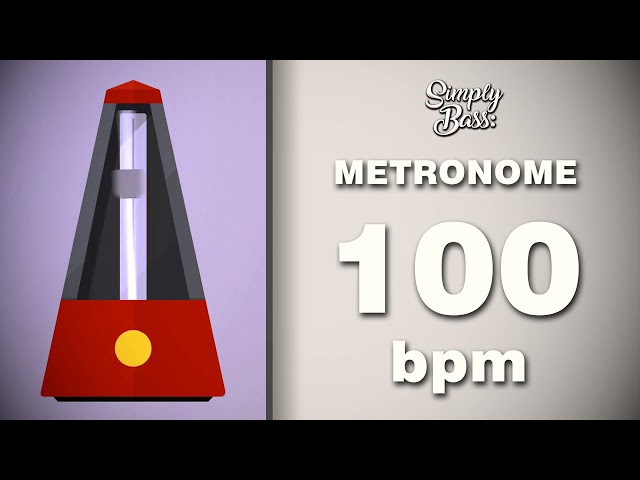 100 bpm - Metronome (Simply Bass)
