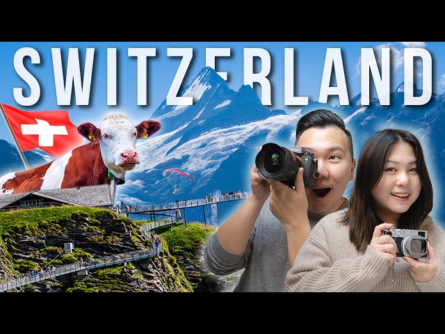 Capturing the BEAUTY of Switzerland! Zurich, Grindelwald, Zermatt!