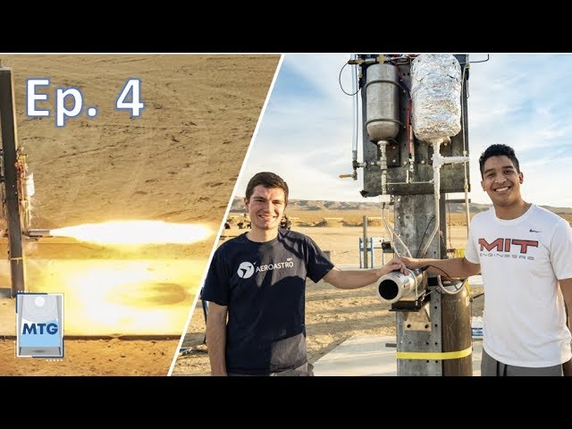 Firing a Rocket Engine! A Day in the Life of an MIT Aerospace Engineering Student Ep.4